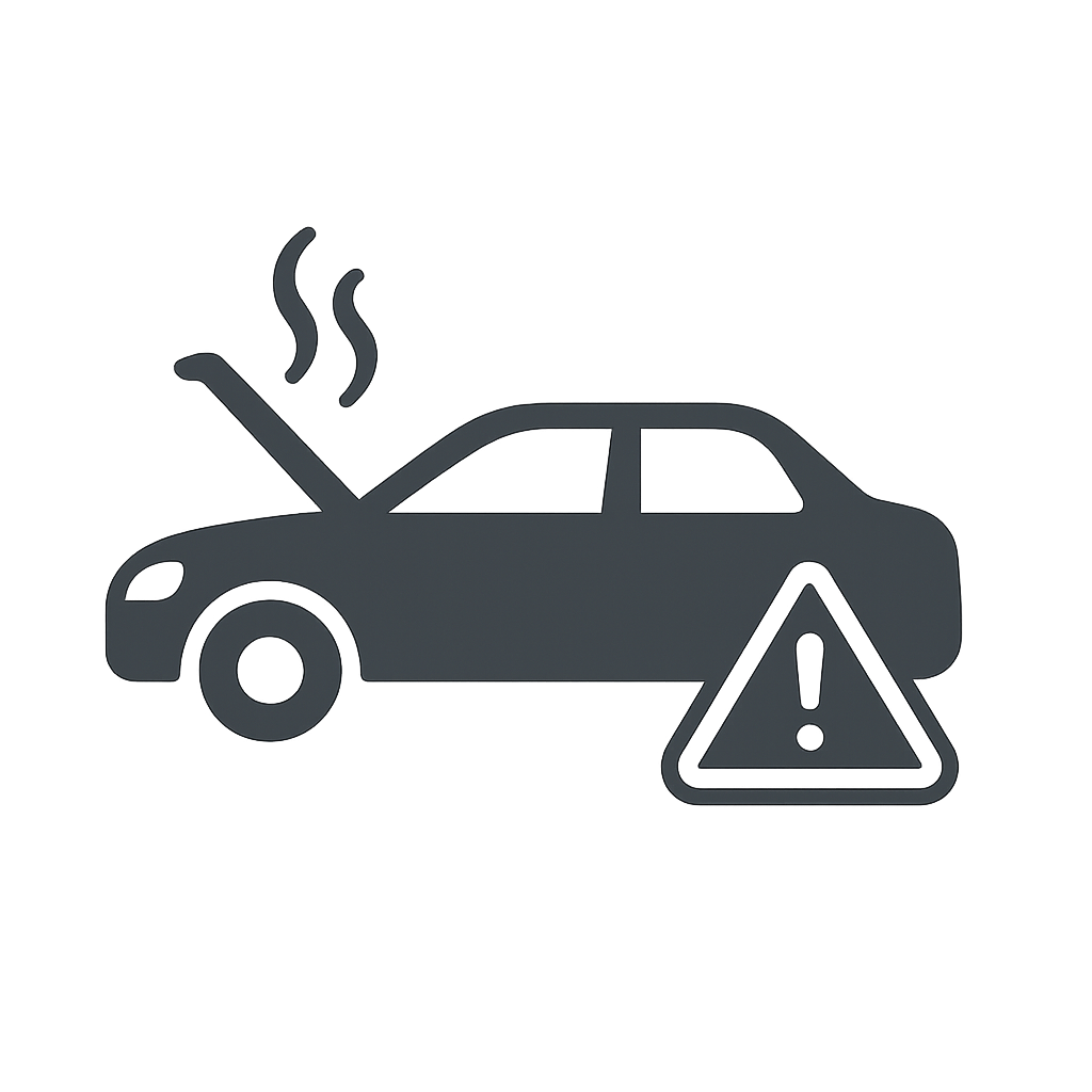 不動車・故障車のアイコン